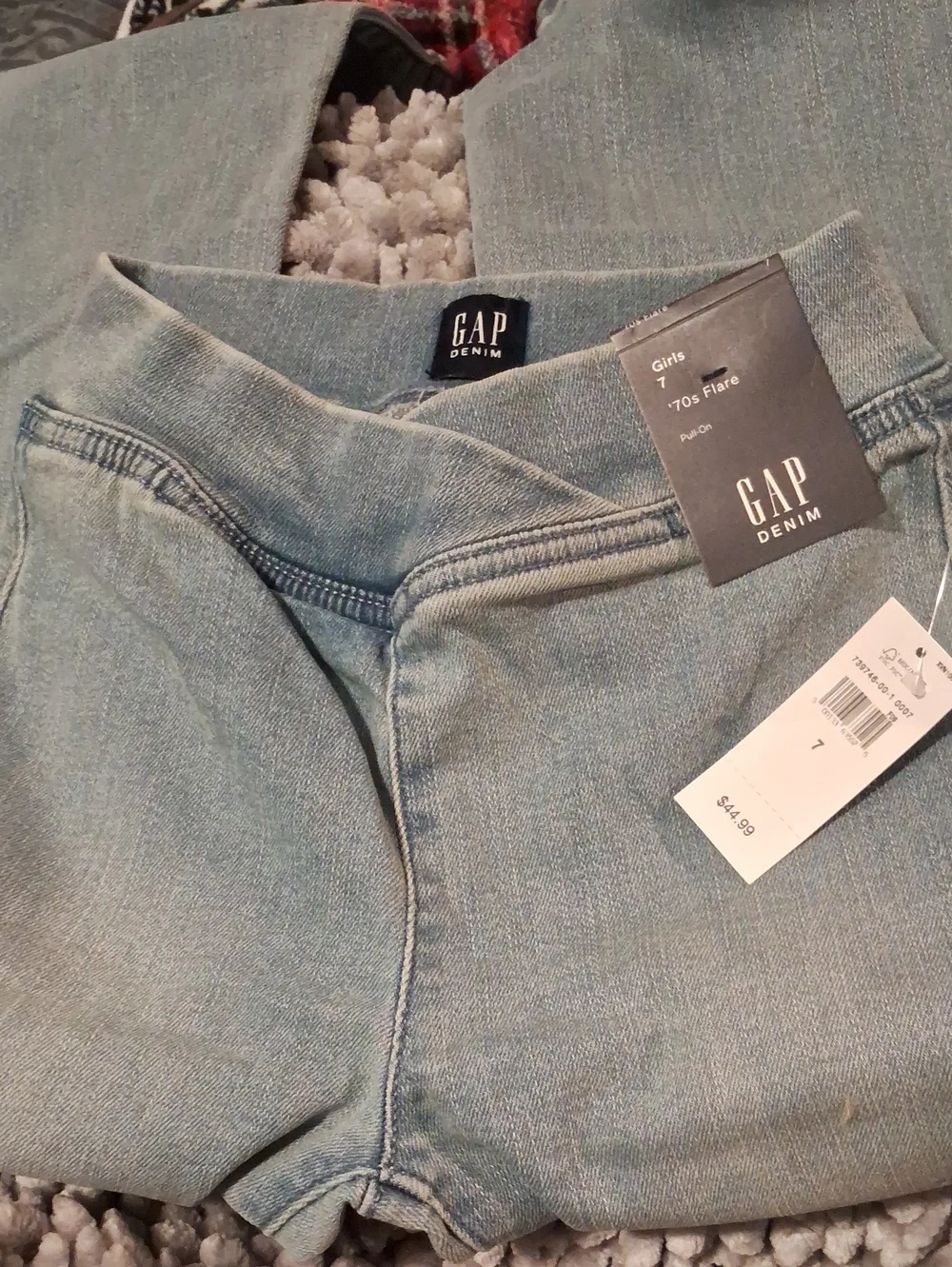GAP Denim Girls Light Blue Pull-On Flare Jeans